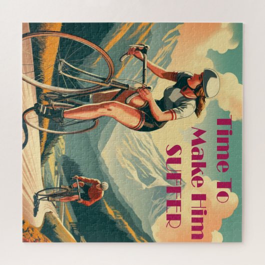 Zeit, ihm das Fahrrad zu nehmen Puzzle (Horizontal)