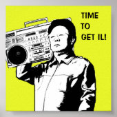 Zeit, IL zu bekommen! Poster (Vorne)