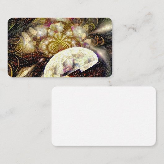 Zeit-Illusion Visitenkarte (Vorne/Hinten)