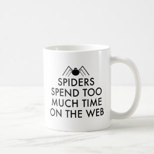 Zeit im Internet Kaffeetasse