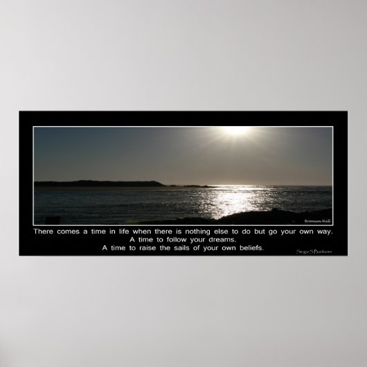 Zeit im Leben Poster (Vorne)