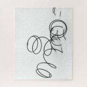 Zeit im März Abstrakte Kunst Puzzle (Vertikal)