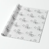 Zeit im März Geschenkpapier (Ungerollt)