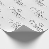 Zeit im März Geschenkpapier (Ecke)