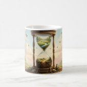 Zeit in der Fantasy-Stunde Glas-Tasse Kaffeetasse (Mittel)