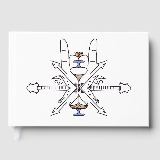 Zeit, in der Metalle angehört werden Gästebuch (Vorderseite)