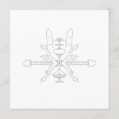 Zeit, in der Metalle angehört werden Menükarte (Rückseite)