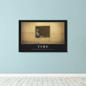 Zeit: Inspiration Leinwanddruck (Insitu (Holzboden))