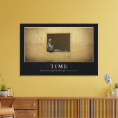 Zeit: Inspiration Leinwanddruck (Insitu (Wohnzimmer))