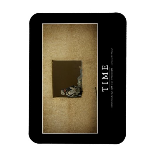 Zeit: Inspiration Magnet (Vertikal)