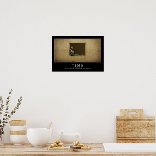 Zeit: Inspiration Poster (Küche)