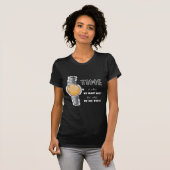 Zeit inspirierender T - Shirt (Vorne ganz)