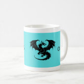 Zeit ist Dragon Kaffeetasse (VorderseiteRechts)