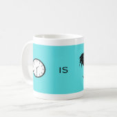 Zeit ist Dragon Kaffeetasse (Vorderseite Links)