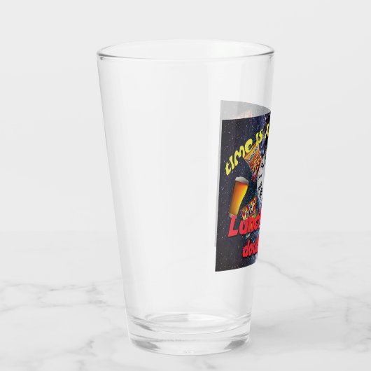 Zeit ist eine Illusion Glas (Rechts)