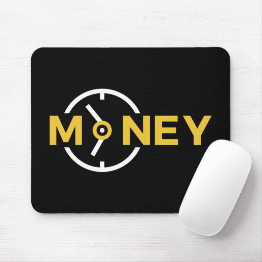 Zeit ist Geld Mousepad (Mit Mouse)