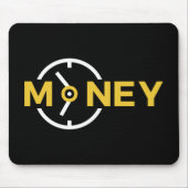 Zeit ist Geld Mousepad (Vorne)