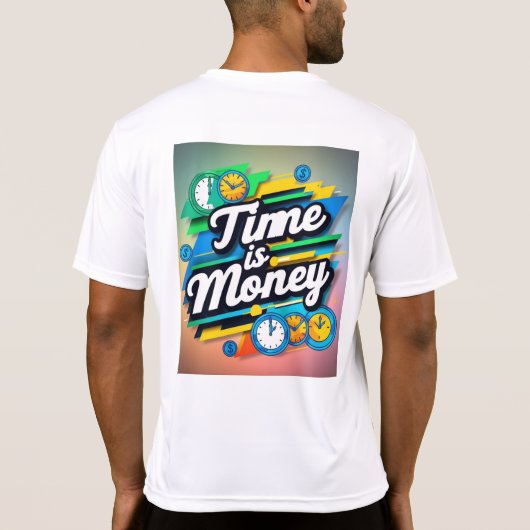 Zeit ist Geld T-Shirt (Rückseite)