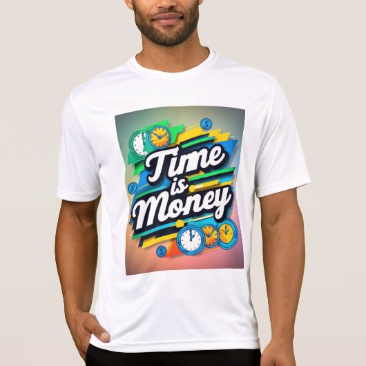 Zeit ist Geld T-Shirt (Vorderseite)