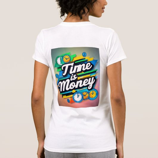 Zeit ist Geld T-Shirt (Rückseite)