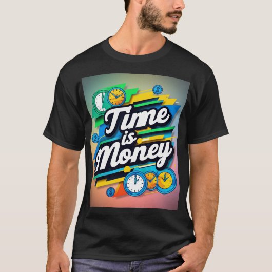 Zeit ist Geld T-Shirt (Vorderseite)