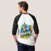 Zeit ist Geld T-Shirt (Schwarz voll)