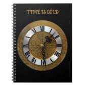 Zeit ist Gold Notizblock (Vorderseite)