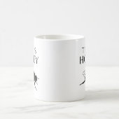 Zeit ist Honig-Kaffee-Tasse Kaffeetasse (Mittel)