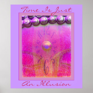 Zeit ist nur eine Illusion Poster