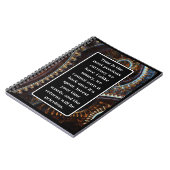 Zeit ist wertvoll notizblock (Linke Seite)