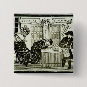 "Zeit ist, Zeit war", Kopie einer Illustration von Button