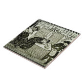 "Zeit ist, Zeit war", Kopie einer Illustration von Fliese (Seite)