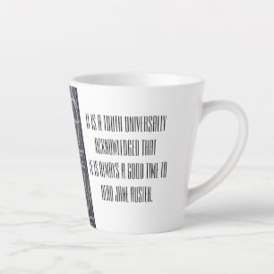 Zeit, Jane Austen zu lesen Milchtasse