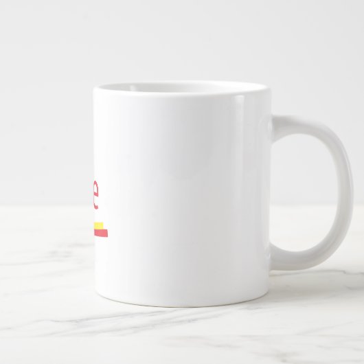 Zeit Jumbo-Tasse (Rechts)