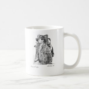 Zeit, Kaffee-Tasse zu reiten Kaffeetasse