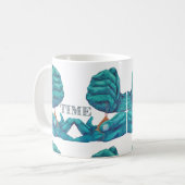 Zeit Kaffeetasse (Vorderseite Links)