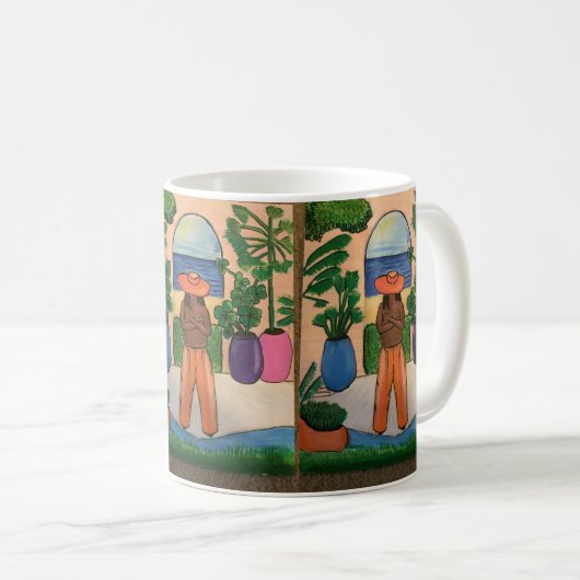 Zeit Kaffeetasse (VorderseiteRechts)