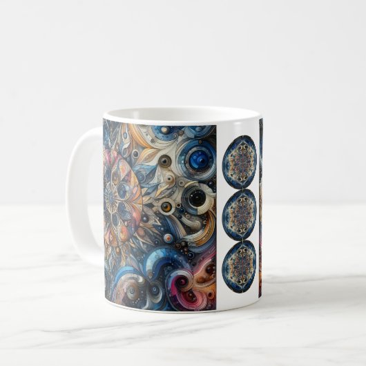 Zeit Kaffeetasse (Vorderseite Links)