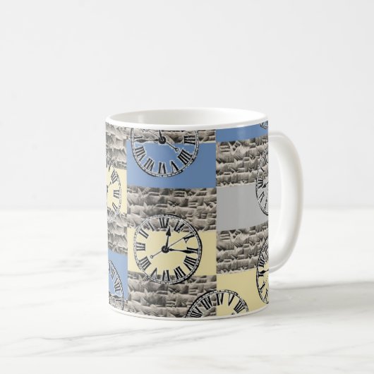 Zeit Kaffeetasse (VorderseiteRechts)