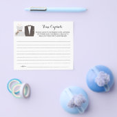 Zeit Kapselhinweis für eine Karte mit Brautparty (Einzeln)