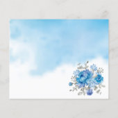 Zeit Kapselhinweis für eine Karte mit Brautparty (Hinten)