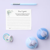 Zeit Kapselhinweis für eine Karte mit Brautparty (Einzeln)