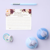 Zeit Kapselhinweis für eine Karte mit Brautparty (Einzeln)