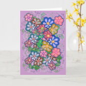 Zeit! Karte (Gelbe Blume)