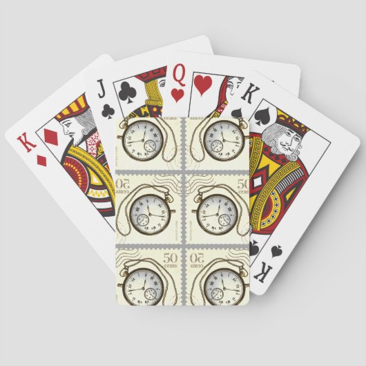 Zeit, Karten zu spielen! Spielkarten (Rückseite)