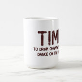 Zeit - Klassische Tasse (Mittel)