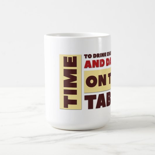 Zeit - Klassische Tasse (Mittel)