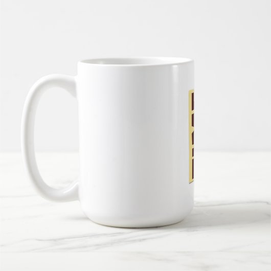 Zeit - Klassische Tasse (Links)