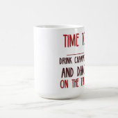 Zeit - Klassische Tasse (Mittel)