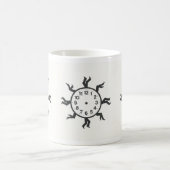 Zeit läuft ab kaffeetasse (Mittel)
